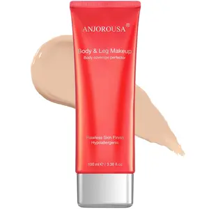 Waterproof Tattoo Cover Up Makeup No Transfer Body Coverage Perfector Full Coverage Body Foundation & Tattoo Concealer (Light)