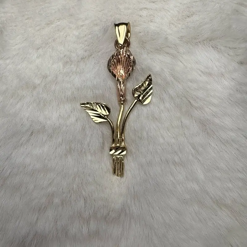 14K Gold Alcatraz Charm, Fashion Jewelry Pendant for Accessory Collection
