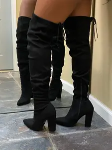 Wilson Black Suede Booties - Comfortable Fit, Stylish Design, Ideal for Casual Wear