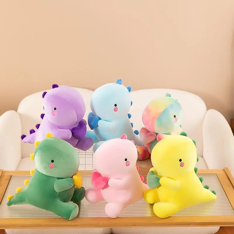 Cute Dinosaur Design Plush Toy, 1 Count Lovely Soft Plush Toy, Cute Stuffed Toy for Kids & Adults, Birthday Gift for Girlfriend, Soft Stuffed Animal, Stuffed Animal Gifts, Cute Stuffed Animals
