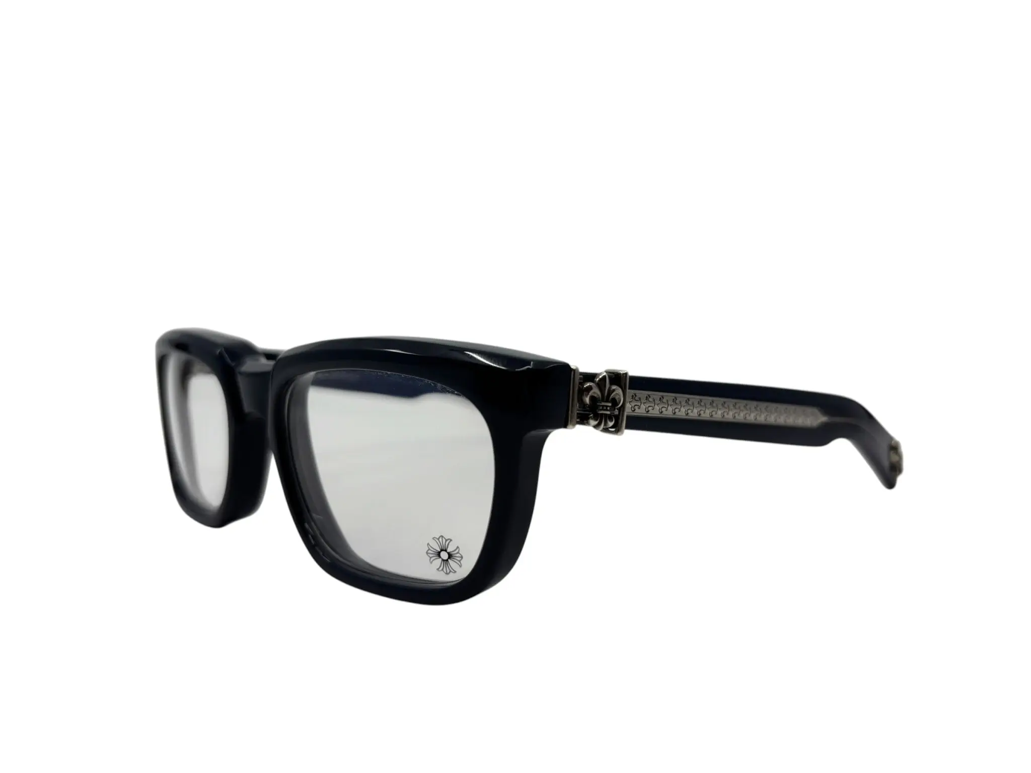 1167324 Chrome Hearts See You In Tea Glasses Navy/Silver Frame