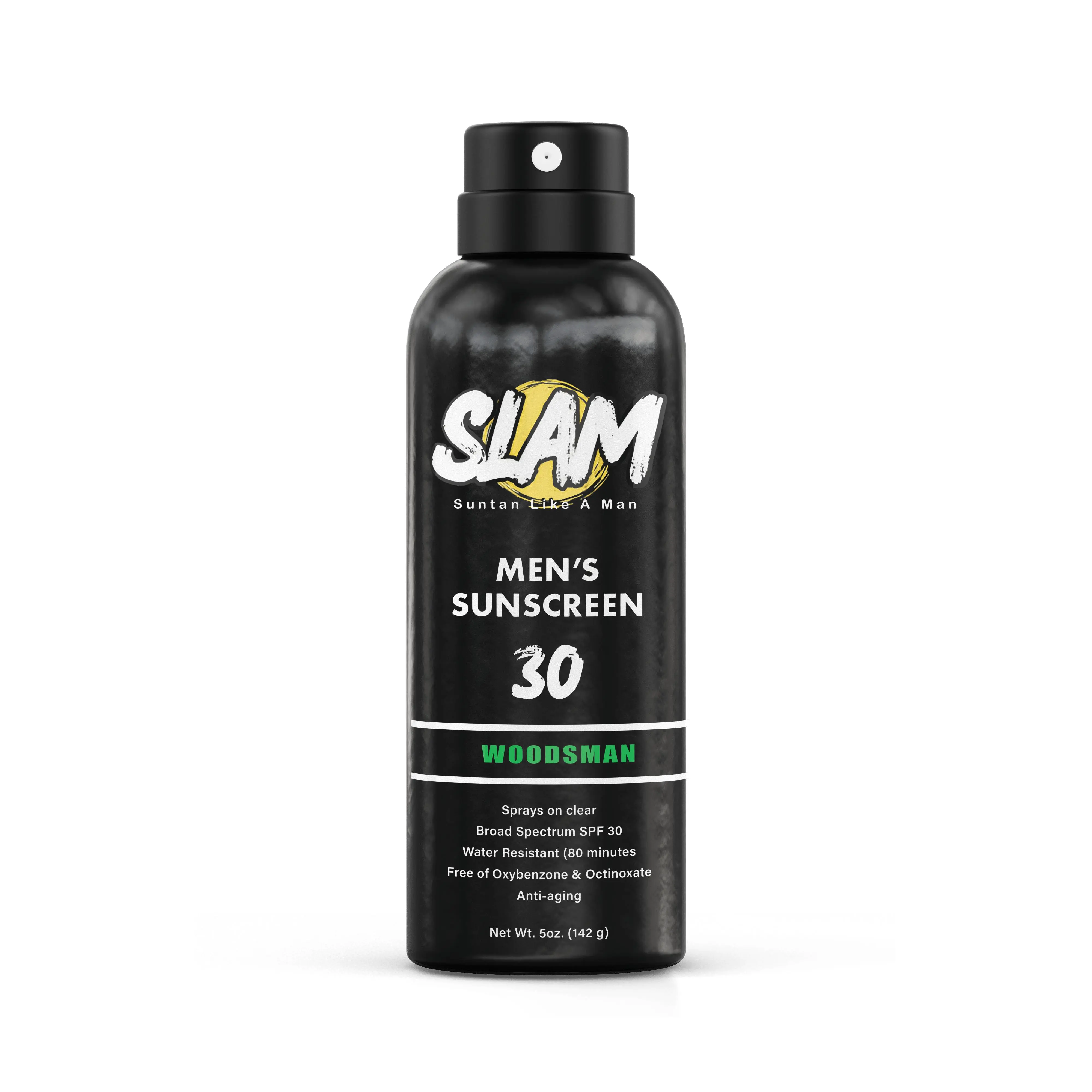 SLAM MysteryMan Men's SPF 50 Sunscreen Balm - Smooth, Fast-Absorbing, Non-Greasy, Aroma-Infused Lightweight Daily Face & Body Sunblock for Skin Repair