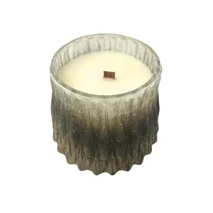 Volcano Candle - Natural Soy Wax - Handmade in USA Aroma Decor Decorative Room Scent Jar Kitchen