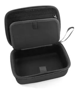 7" Hard Shell EVA Travel Case with Wrist Strap & Padded Divider - Fits Device and Accessories up to 6.5" x 4" x 2" - Organizer for Electronics