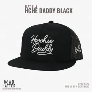 Hoochie Daddy White Rope Trucker Hat OTTO Premium Embroidered Snapback Adjustable Cloth Back Fits Up To Size 8 Trendy Viral Streetwear Summer Fashion Cap for Men High Profile Vintage Style