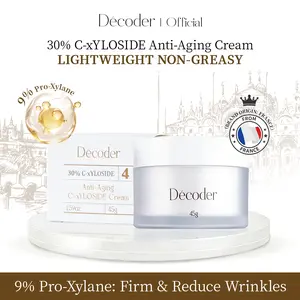Decoder Pro-Xylane Anti-aging Firming & Hydrating Cream, Moisturizing Face for Skin Repair, Nourishing & Soothing Anti-Wrinkle Skincare for Fine Lines, Youthful Radiance