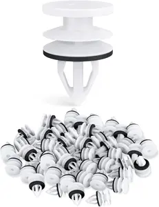Nilight 50Pcs Door Trim Panel Retainer Clips Replacement for 2005-2009 Buick Allure 2013-2018 Cadillac ATS 2007-2013 Chevy Avalanche 08-09,Replaces GM 11519031 Hummer H2 2003-2 Years Warranty, Easy Install, Original Shape