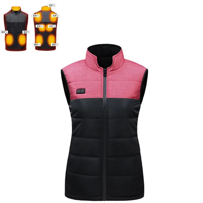 Dual control nine zone pink black