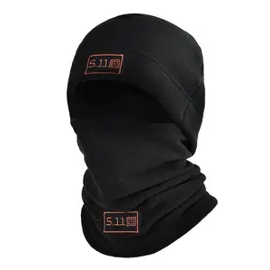 5.11 Tactical Windproof Beanie with Scarf Polar Fleece Balaclava Hood Face Mask Acrylic Material Full Protection for Cycling Skiing Fishing Outdoor Activities Construction Sites Farms and Training sun protection mask, windproof, dustproof, neck protection
