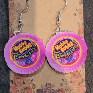 Hubba Bubba Bubble Tape Earrings