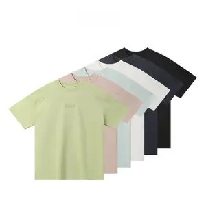 High Cotton Feel Small Embroidery Raglan Sleeve T-Shirt