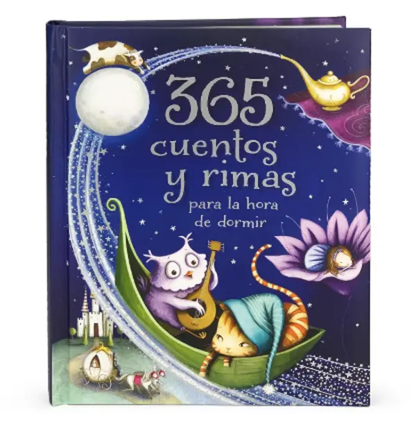 365 cuentos y rimas para la hora de dormir/ 365 Tales and Rhymes for Bedtime (Spanish Edition) - Hardcover