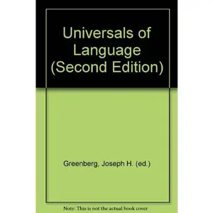 USED-Universals of Language (Second Edition) by Unknown Author (Unknown)