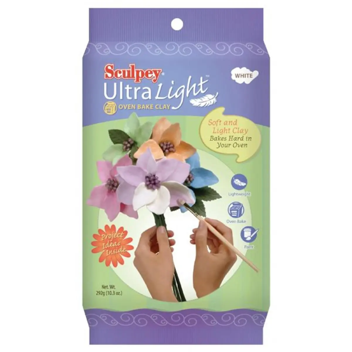 Alvin&Co Sculpey Ultralight Clay/Dough, Lightweight Flexible Pottery/Ceramics Tool That Bakes Hard