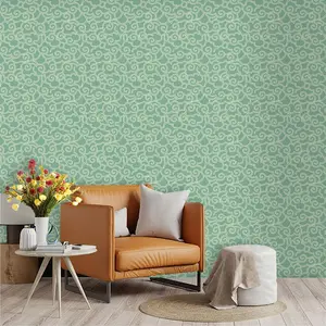 Chinese Traditional Cloud Pattern Wallpaper, PVC Material, Self-Adhesive, Ideal for Kitchen, Living Room, Bedroom, Wall Decor, Easy to Apply