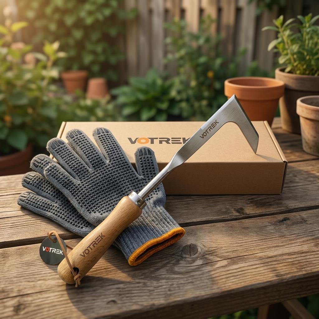 VOTREK Fathers Day Gift Crack Weeding Tool Stainless Steel Manual Grass Puller Beech Wood Handle for Sidewalk Driveway Patio Paver Narrow Wall Gaps Garden VOTREK Fathers Day Gift Crack Weeding Tool Stainless Steel Manual Grass Puller Beech Wood Handle for Sidewalk Driveway Patio Paver Narrow Wall Gaps Garden
