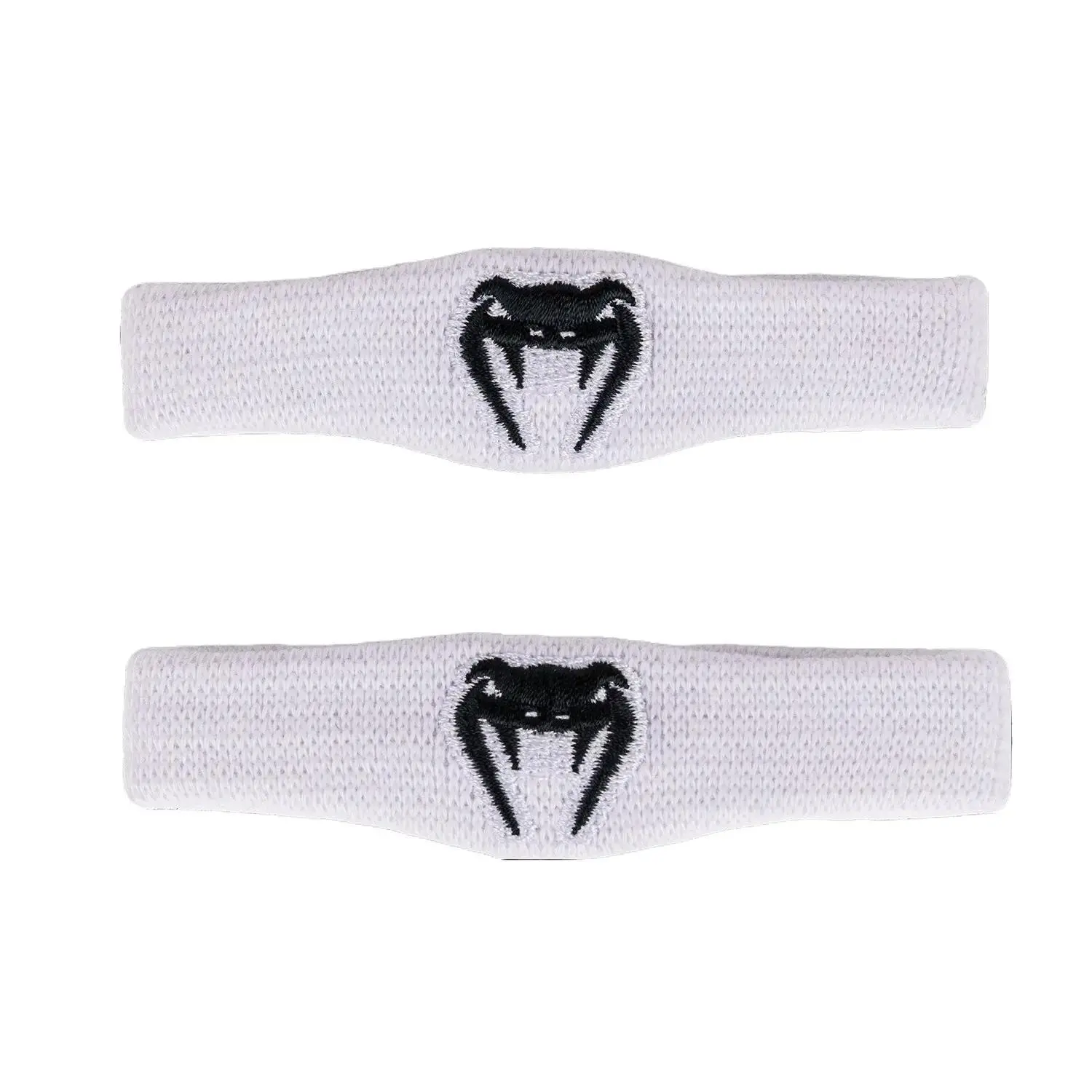 Venum Lineup Bicep Bands - White/Black Workout Accessories  Equipment
