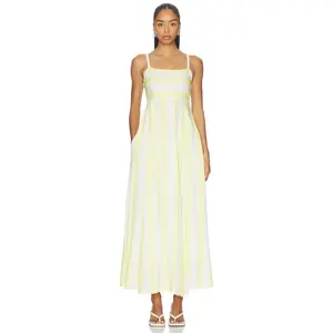 BEACH RIOT x REVOLVE Rianne Maxi Dress in Lemonade Stripes