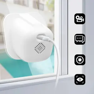 Window Camera, home monitoring camera, 2.4GHz WiFi Indoor Cameras for Home Security with Starlight Color Night Vision, AI Person & Motion Detection, Easy & Quick Install, 24/7 Recording