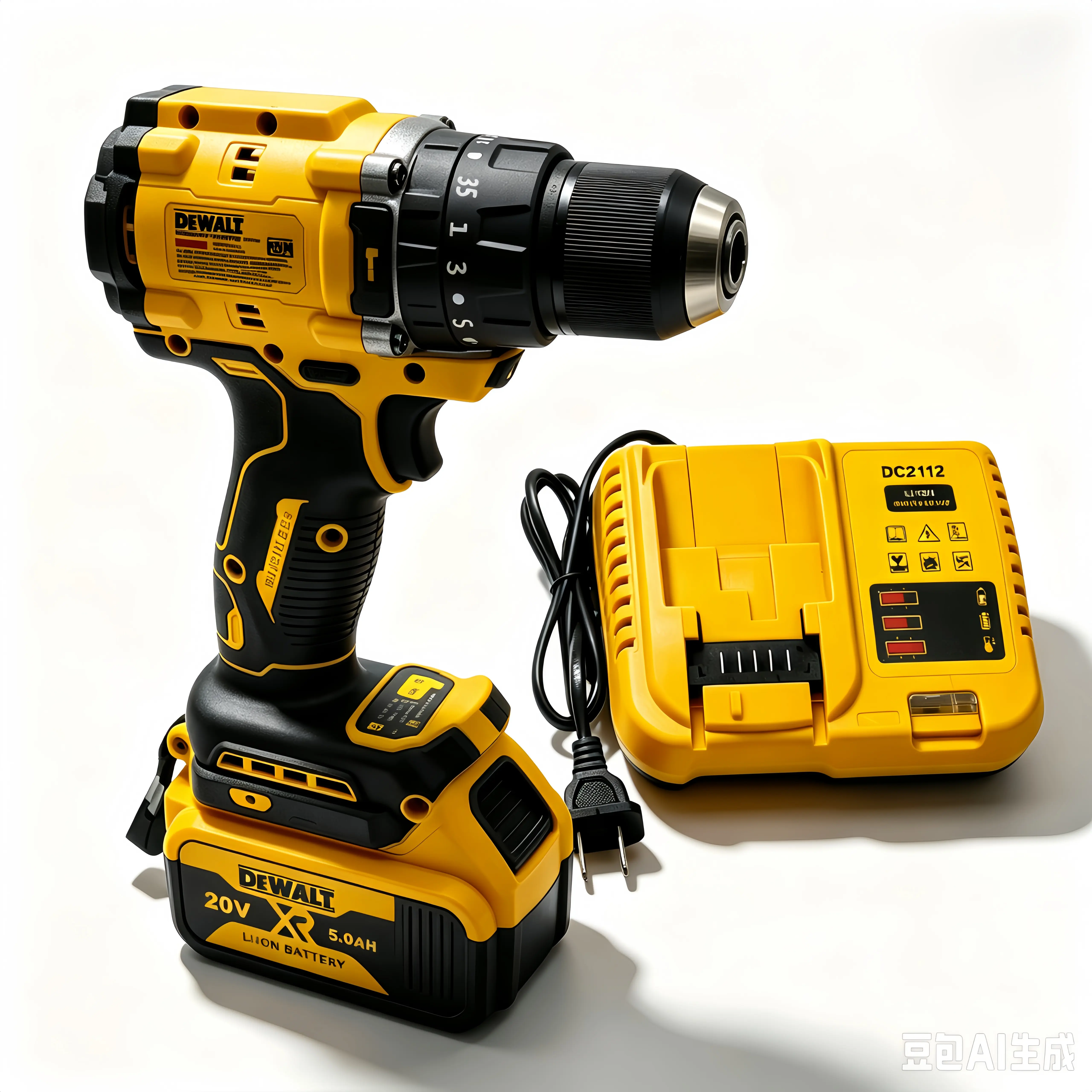 【DEWALT】 20V XR Brushless Full Impact Wrench Set - High Torque Power Tool Kit for Auto Repair, Garage Use, Seized Bolt Removal, Easy Maneuverability (Limited Stock)