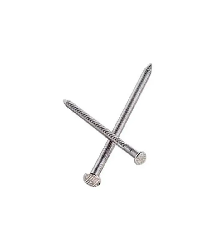 Simpson Strong-Tie 5000172 Checkerhead 3 in. 10D Stainless Steel Annular Ring Shank Deck Nail, Diamond Point for Easier Driving, Larger Shank Diameter, 5.2 lbs Pack of 335, 5/16 x 3 in. Fastener for Decks and Docks Tools & Hardware Projects, Wood Grain, I