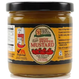 Stello Foods - Rosie's Hot Pepper Mustard 7.75 oz
