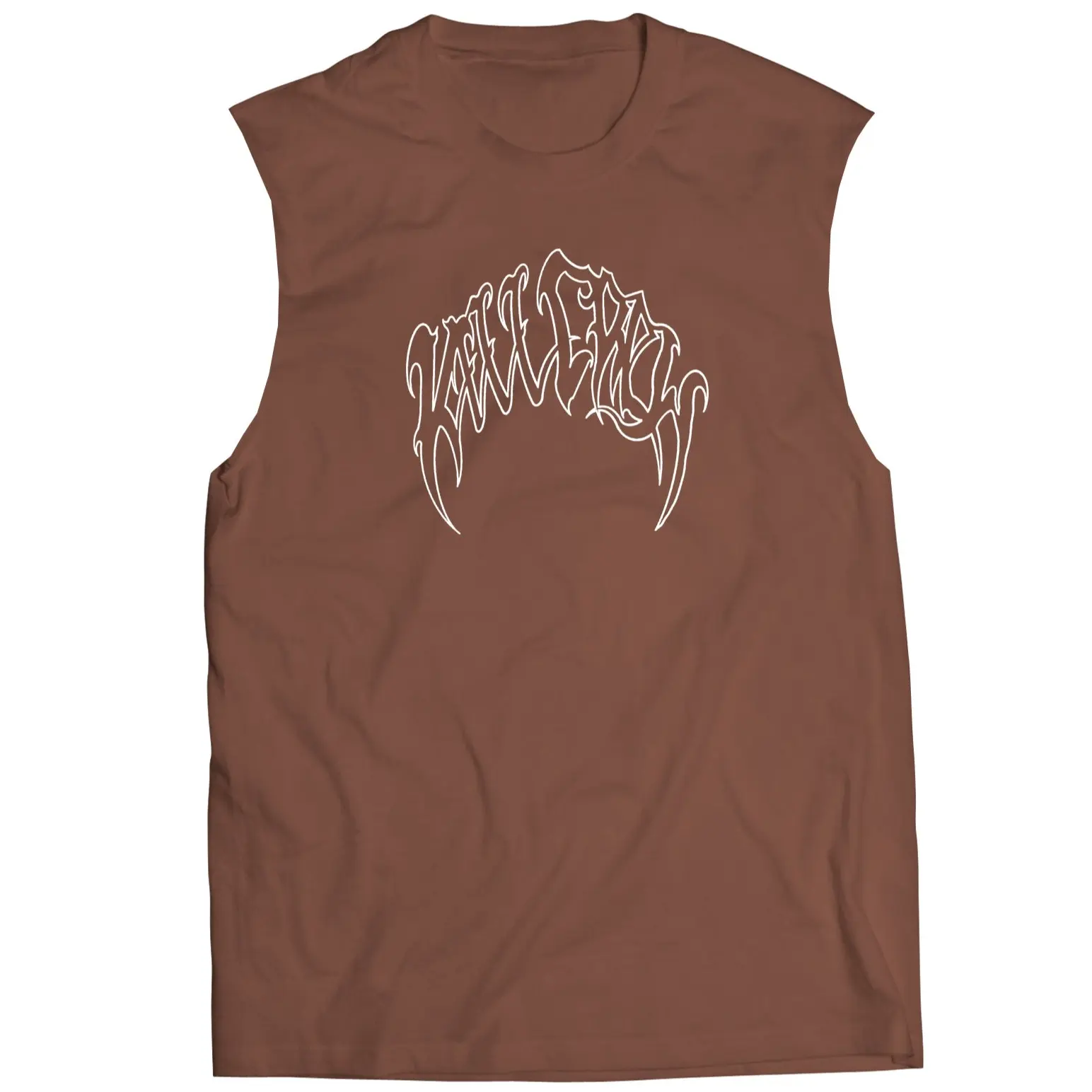 CLASSIC CUT OFF-BROWN/WHITE