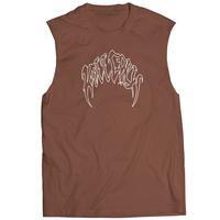 CLASSIC CUT OFF-BROWN/WHITE