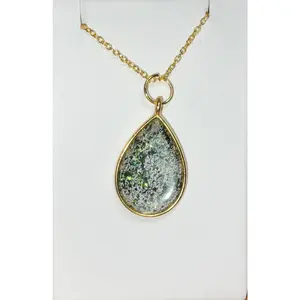 Color-Shift Necklace - Teardrop Gold