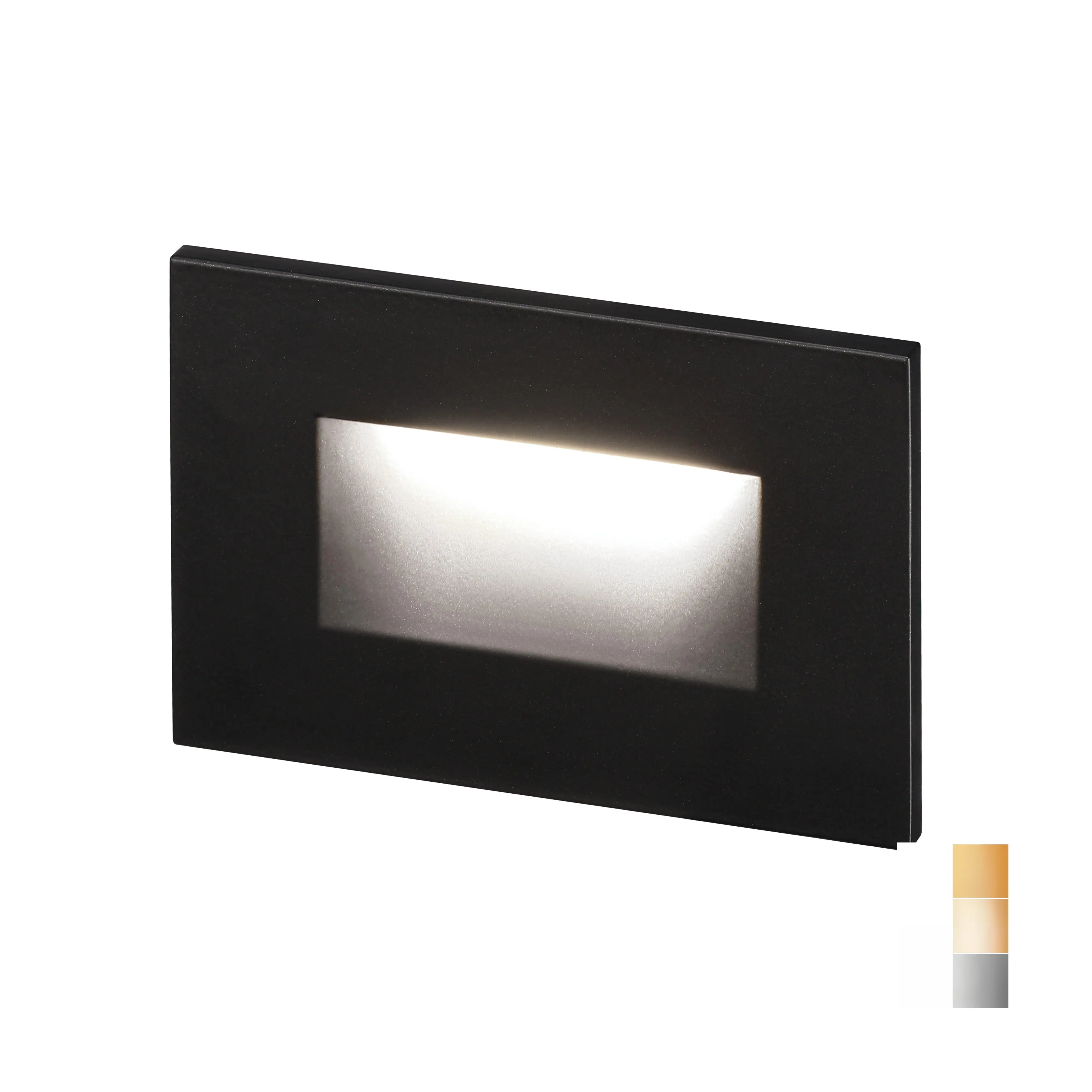 LeonLite® Pro Parallel Gradience Step & Deck Light - Black - Adjustable Color Temperature
