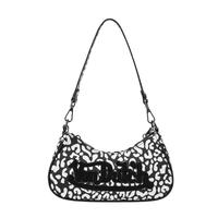 White Cheetah Shoulder Bag
