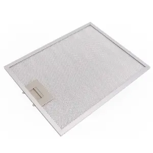 Silver Cooker Hood Filters Metal Mesh Extractor Vent Filter 350 x 285 x 9mm[Fall Deals]