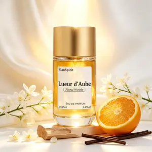Elegant Women’s Eau de Parfum 100ml – Lueur d‘Aube, A Long-Lasting Solar Floral Perfume, Fresh Jasmine Neroli Scent