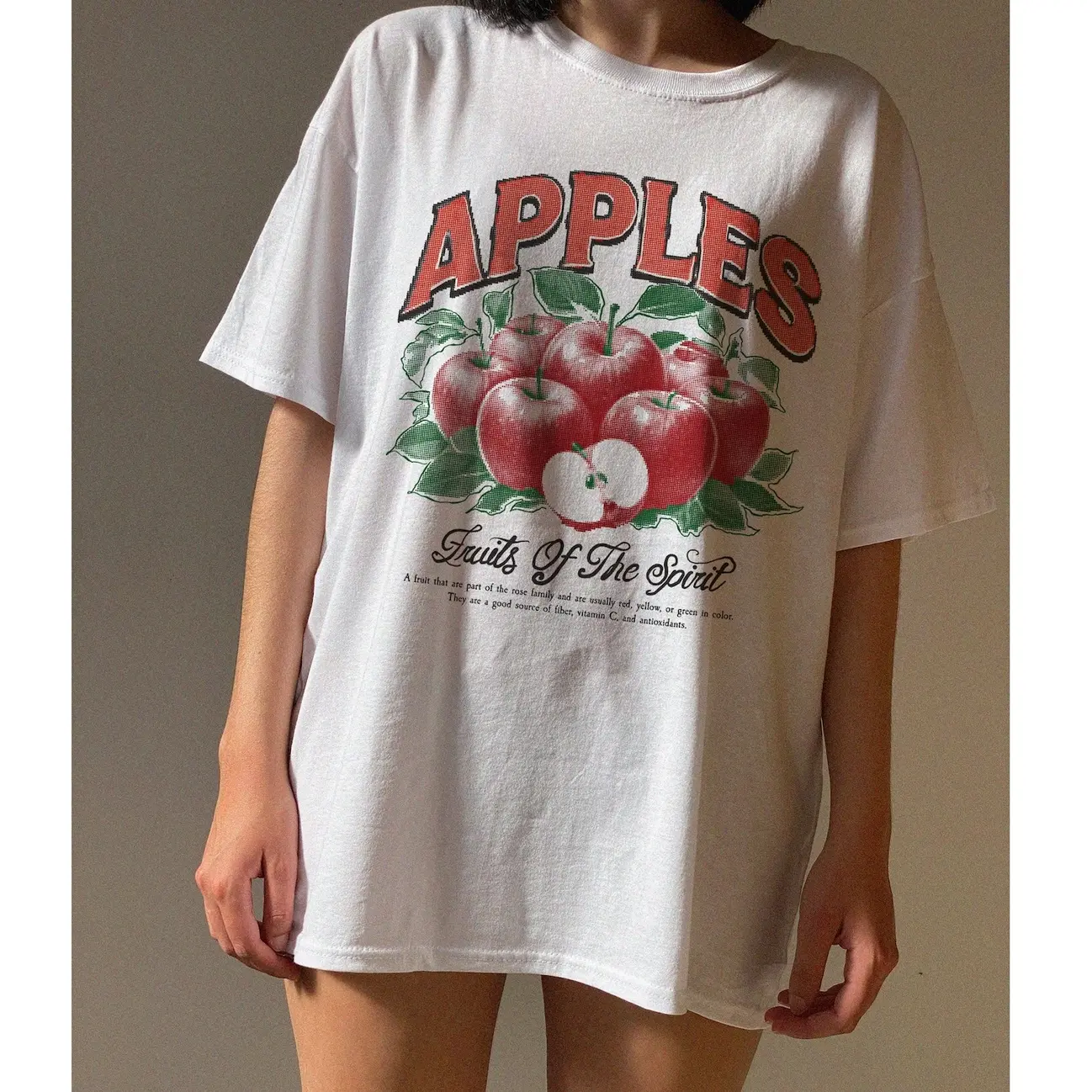 Retro Apples Commercial Graphic Shirt, Cute Fruit Design Tee, Vintage Apple Shirt, Y2K style shirt,  Unisex Tee, Fruit shirt UO8