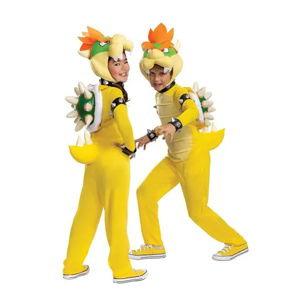 Super Mario Brothers Kid's Bowser Deluxe Costume
