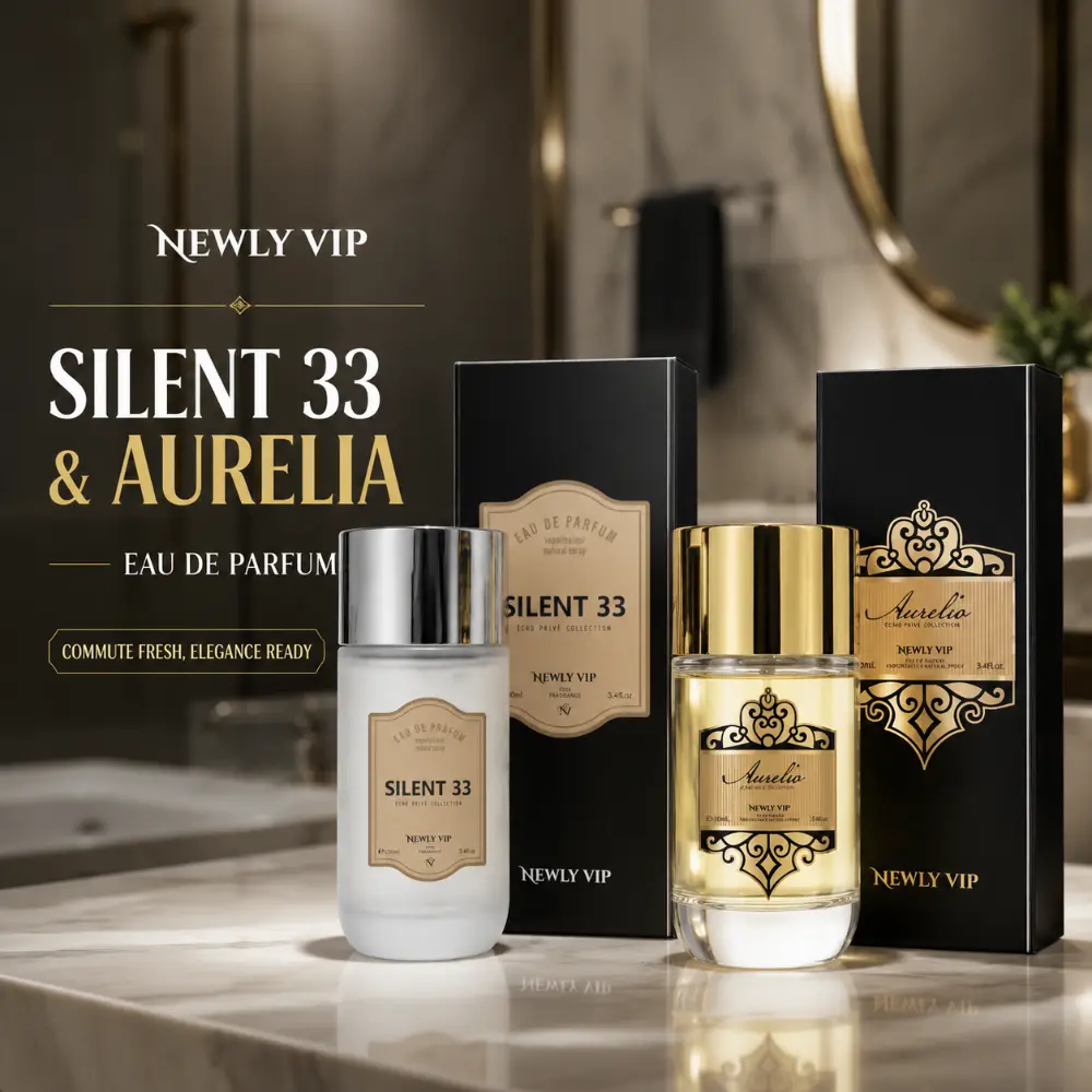 NewLyVIP Series Unisex Spray Perfume, 100ml Large Capacity, Long-Lasting Classic Fragrance, Ideal for Daily Use, Party Wear, Christmas-Halloween Friend Gifts