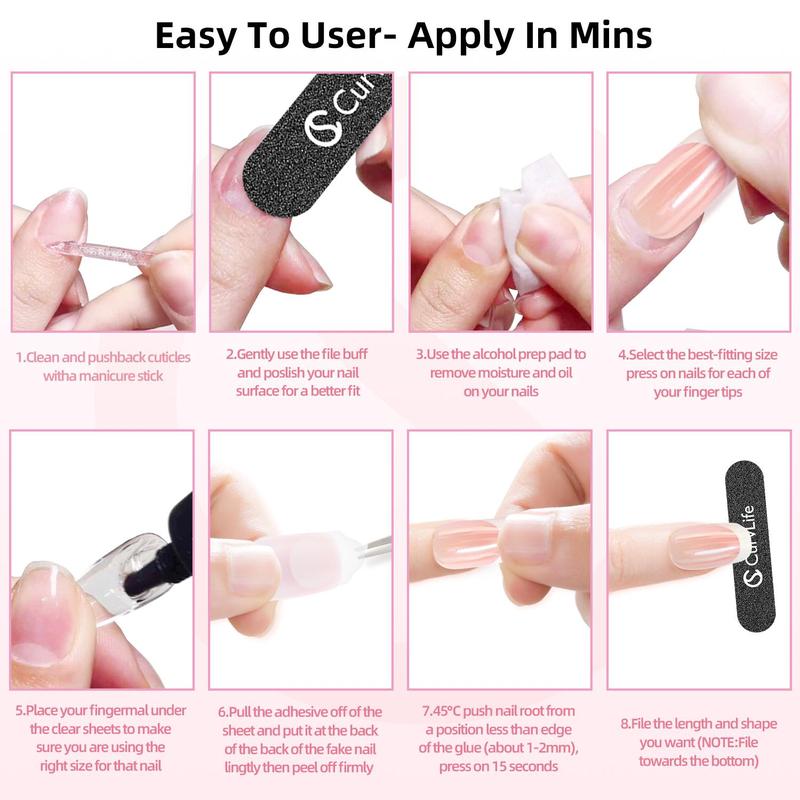 CurvLife Pink Safari French Tip Press-On Nails – 30PCS Square Shape, Pink and Black Leopard Print Tips with 3D Bow Design, Glossy Finish, Cute & Trendy, Reusable & Non-Toxic, Perfect for Party, Date Night, or Everyday Glam, DIY Salon Nails at Home