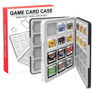 3ds Game Box 24/48 Slots, Compatible with Nintendo New 3ds/xl, 3ds/xl, Dsi/xl, Ds, New 2ds/xl, Portable Cartridge Storage Case