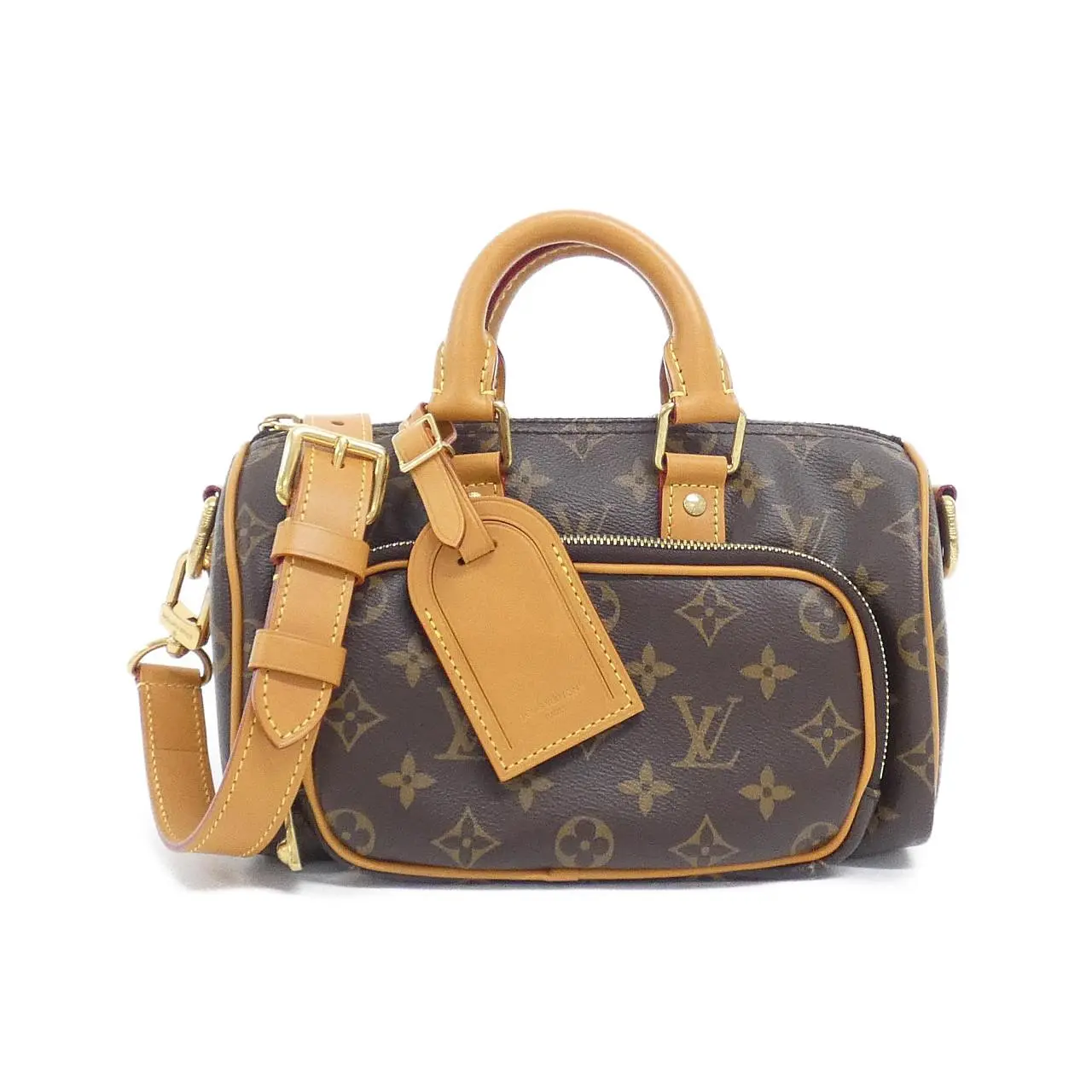 Pre-owned Louis Vuitton Canvas Tote Bags Keepall Cargo Monogram Boston Bag