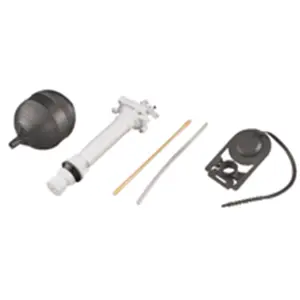 212 MAIN PP830-4 Toilet Tank Repair Kit - Home Improvement Bathroom Fixture Accessory with Flapper, Ballcock, Float Rod for Toilet Fix