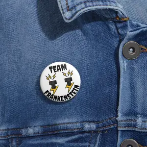 Team Frankenstein Custom Pin Buttons