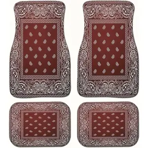 All-Weather Car Floor Mats – Non-Slip 4-Piece Set for Sedans, SUVs & Trucks – Heavy Duty Front & Rear Auto Mats – Waterproof & Easy Clean – Universal Fit Auto Carpets