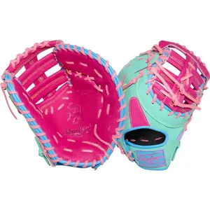 Rawlings Heart of the Hide Color Sync 10 13" First Baseman Mitt: PRORDCT-10BEM Custom Broken In Game Ready