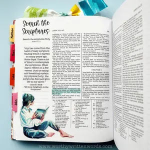 Search the Scriptures Sticker Sheets Search the Scriptures Sticker Sheets