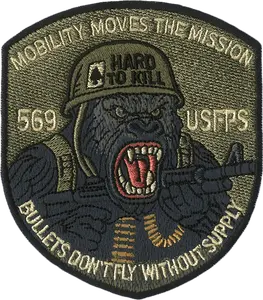 569 USFPS Mobility Monkey Embroidered Patch