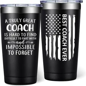 Coach Gifts for Men - Baseball, Soccer Coach Gift - Christmas Cheer Coaches Gifts - Football, Basketball, Swim Coaches Appreciation Gift - Tumbler 20oz 20 OZ Stainless Steel Tumbler