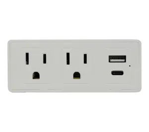 2 Pack CIAO Tech 2 A/C Outlets + USB + TYPE C Outputs SLIM MUL