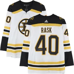 Tuukka Rask Boston Bruins Autographed White Adidas Authentic Jersey - Fanatics Authentic Certified