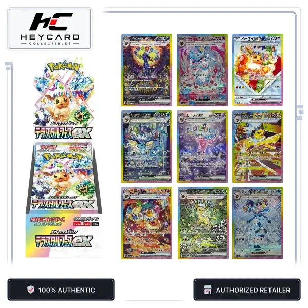 SV8a Terastal Festival ex Rankings Booster Box (JP): Pokémon TCG (Live Rip)