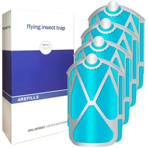 Flying Insect Trap Refills - Mosquito, Fly, Gnat Catcher | Indoor Pest Control Replacement | Compatible with ZEVO Traps (Device Not Included)​